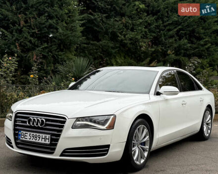 Ауди А8 2012 в Одессе на Automoto.ua Белый Ауди А8, объемом двигателя 4.16 л и пробегом 287 тыс. км за 16800 $, фото 1 на Automoto.ua