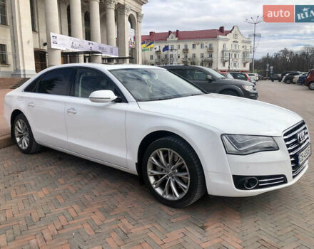 Белый Ауди А8, объемом двигателя 2.97 л и пробегом 205 тыс. км за 19000 $, фото 5 на Automoto.ua