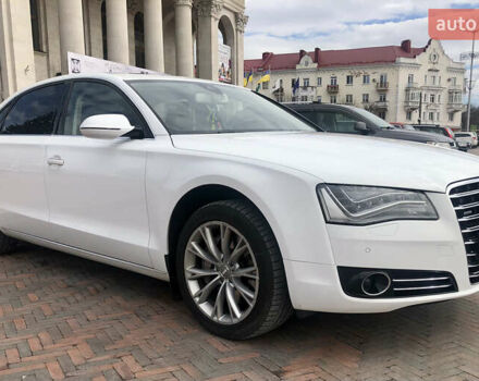 Белый Ауди А8, объемом двигателя 2.97 л и пробегом 205 тыс. км за 19000 $, фото 4 на Automoto.ua
