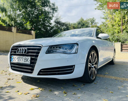 Ауди А8 2012 в Тернополе на Automoto.ua Белый Ауди А8, объемом двигателя 3 л и пробегом 55 тыс. км за 28000 $, фото 1 на Automoto.ua