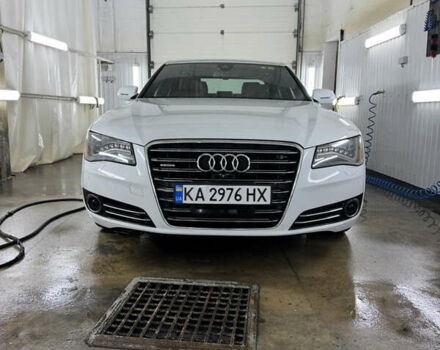 Белый Ауди А8, объемом двигателя 3 л и пробегом 143 тыс. км за 18300 $, фото 1 на Automoto.ua