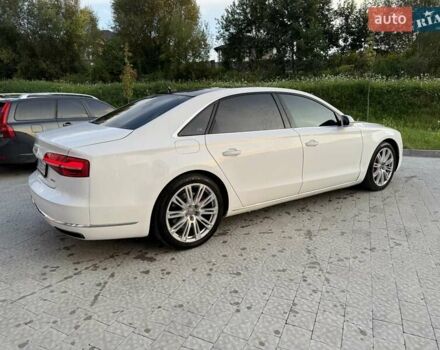 Ауди А8 2015 в Львове на Automoto.ua Белый Ауди А8, объемом двигателя 3 л и пробегом 158 тыс. км за 17999 $, фото 1 на Automoto.ua