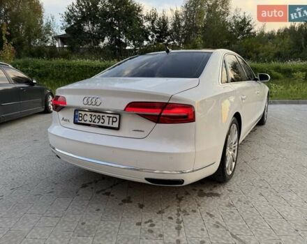 Ауди А8 2015 в Львове на Automoto.ua Белый Ауди А8, объемом двигателя 3 л и пробегом 158 тыс. км за 17999 $, фото 4 на Automoto.ua
