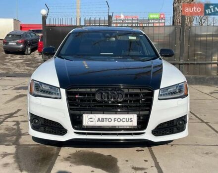 Белый Ауди А8, объемом двигателя 3 л и пробегом 98 тыс. км за 42990 $, фото 1 на Automoto.ua