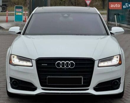 Белый Ауди А8, объемом двигателя 3 л и пробегом 95 тыс. км за 23900 $, фото 2 на Automoto.ua