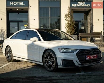 Белый Ауди А8, объемом двигателя 3 л и пробегом 93 тыс. км за 57500 $, фото 2 на Automoto.ua