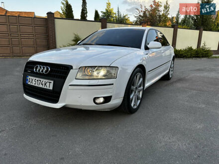 Ауди А8 2007 в Харькове на Automoto.ua Белый Ауди А8, объемом двигателя 3.7 л и пробегом 320 тыс. км за 7200 $, фото 1 на Automoto.ua