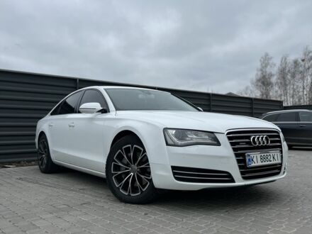 Белый Ауди А8, объемом двигателя 3 л и пробегом 263 тыс. км за 18000 $, фото 1 на Automoto.ua