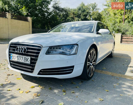 Белый Ауди А8, объемом двигателя 3 л и пробегом 55 тыс. км за 26000 $, фото 1 на Automoto.ua