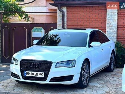 Ауди А8 2012 в Одессе на Automoto.ua Белый Ауди А8, объемом двигателя 3 л и пробегом 220 тыс. км за 23620 $, фото 1 на Automoto.ua