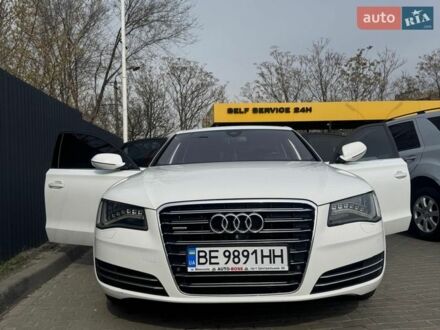 Белый Ауди А8, объемом двигателя 2.97 л и пробегом 228 тыс. км за 20500 $, фото 1 на Automoto.ua