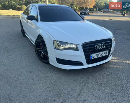 Белый Ауди А8, объемом двигателя 2.97 л и пробегом 203 тыс. км за 32000 $, фото 1 на Automoto.ua