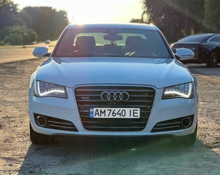 Белый Ауди А8, объемом двигателя 3 л и пробегом 146 тыс. км за 17500 $, фото 1 на Automoto.ua