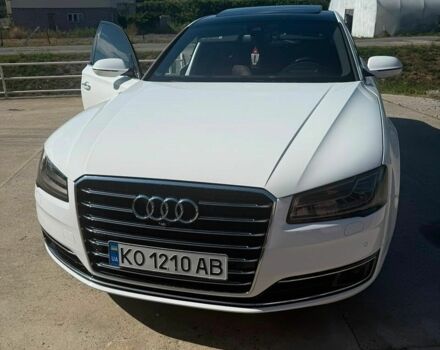 Белый Ауди А8, объемом двигателя 3 л и пробегом 201 тыс. км за 15900 $, фото 1 на Automoto.ua