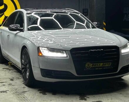 Белый Ауди А8, объемом двигателя 3 л и пробегом 217 тыс. км за 22000 $, фото 1 на Automoto.ua