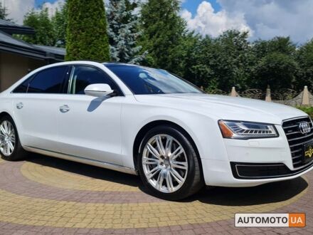 Ауди А8 2015 в Львове на Automoto.ua Белый Ауди А8, объемом двигателя 3 л и пробегом 190 тыс. км за 25800 $, фото 1 на Automoto.ua