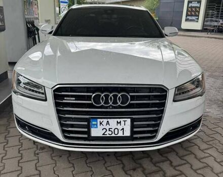 Белый Ауди А8, объемом двигателя 3 л и пробегом 190 тыс. км за 22000 $, фото 1 на Automoto.ua