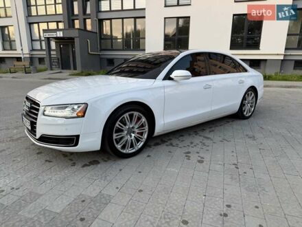 Белый Ауди А8, объемом двигателя 3 л и пробегом 158 тыс. км за 19900 $, фото 1 на Automoto.ua
