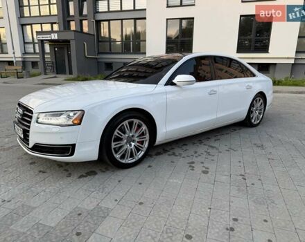 Белый Ауди А8, объемом двигателя 3 л и пробегом 158 тыс. км за 19900 $, фото 1 на Automoto.ua