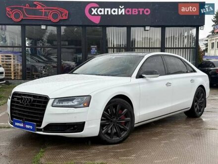 Ауди А8 2016 в Киеве на Automoto.ua Белый Ауди А8, объемом двигателя 3 л и пробегом 227 тыс. км за 28500 $, фото 1 на Automoto.ua
