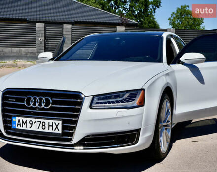 Білий Ауді A8, об'ємом двигуна 3 л та пробігом 80 тис. км за 27100 $, фото 1 на Automoto.ua