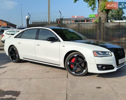 Белый Ауди А8, объемом двигателя 3 л и пробегом 98 тыс. км за 40290 $, фото 1 на Automoto.ua