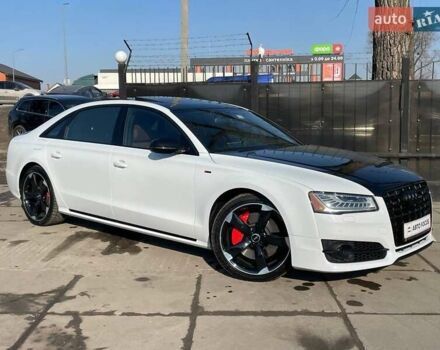 Белый Ауди А8, объемом двигателя 3 л и пробегом 98 тыс. км за 40990 $, фото 1 на Automoto.ua