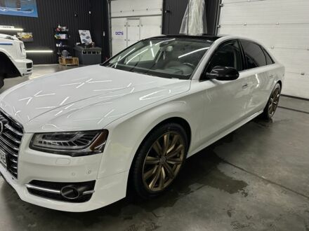 Білий Ауді A8, об'ємом двигуна 3 л та пробігом 173 тис. км за 30000 $, фото 1 на Automoto.ua