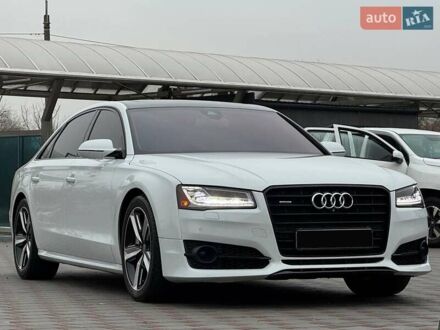 Белый Ауди А8, объемом двигателя 3 л и пробегом 95 тыс. км за 23900 $, фото 1 на Automoto.ua
