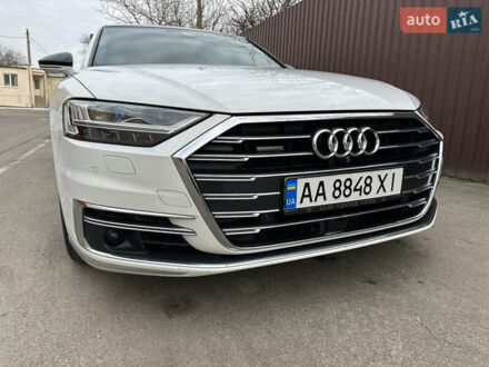 Ауді A8 2018 у Києві на Automoto.ua Білий Ауді A8, об'ємом двигуна 2.97 л та пробігом 72 тис. км за 56700 $, фото 1 на Automoto.ua