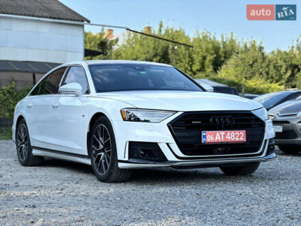 Ауді A8 2021 у Бердичеве на Automoto.ua Білий Ауді A8, об'ємом двигуна 3 л та пробігом 92 тис. км за 49900 $, фото 1 на Automoto.ua