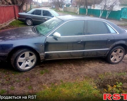 Черный Ауди А8, объемом двигателя 3.7 л и пробегом 350 тыс. км за 2600 $, фото 1 на Automoto.ua