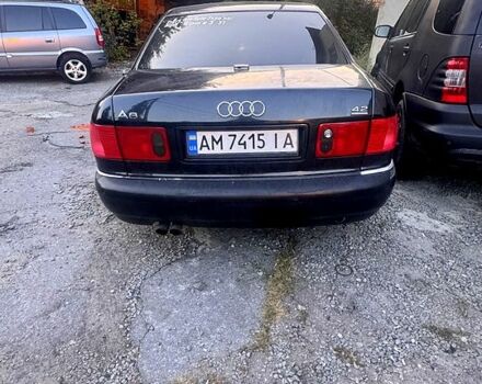 Ауді A8 1999 у Житомирі на Automoto.ua Чорний Ауді A8, об'ємом двигуна 4.2 л та пробігом 330 тис. км за 4000 $, фото 1 на Automoto.ua