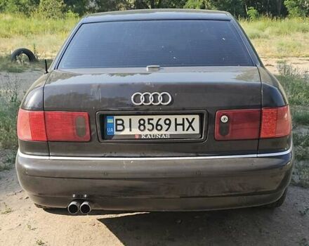 Черный Ауди А8, объемом двигателя 2.5 л и пробегом 450 тыс. км за 4700 $, фото 9 на Automoto.ua