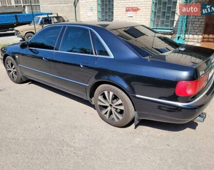 Черный Ауди А8, объемом двигателя 4.17 л и пробегом 312 тыс. км за 5500 $, фото 8 на Automoto.ua