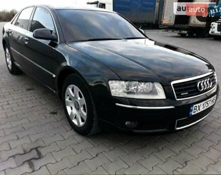 Черный Ауди А8, объемом двигателя 4.2 л и пробегом 210 тыс. км за 8200 $, фото 14 на Automoto.ua