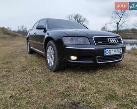 Черный Ауди А8, объемом двигателя 4.2 л и пробегом 210 тыс. км за 8200 $, фото 10 на Automoto.ua