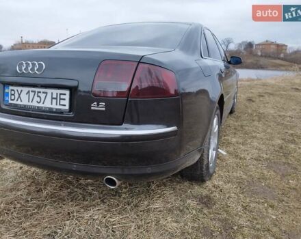 Черный Ауди А8, объемом двигателя 4.2 л и пробегом 210 тыс. км за 8200 $, фото 11 на Automoto.ua