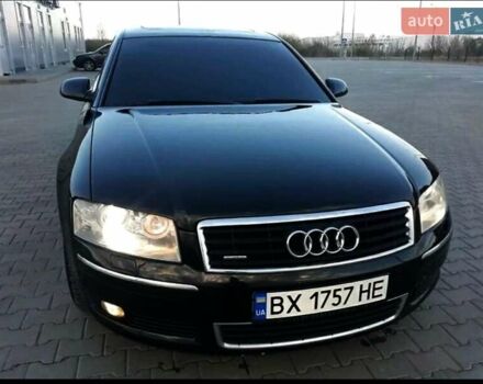 Черный Ауди А8, объемом двигателя 4.2 л и пробегом 210 тыс. км за 8200 $, фото 13 на Automoto.ua