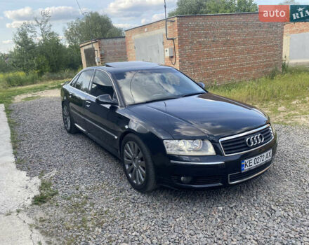 Черный Ауди А8, объемом двигателя 4.13 л и пробегом 245 тыс. км за 5500 $, фото 2 на Automoto.ua