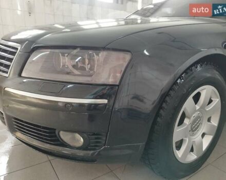 Черный Ауди А8, объемом двигателя 4.2 л и пробегом 210 тыс. км за 8200 $, фото 7 на Automoto.ua