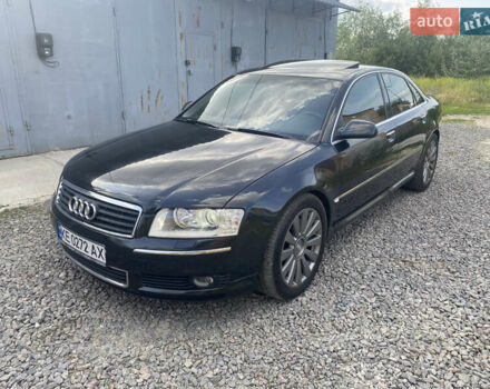 Черный Ауди А8, объемом двигателя 4.13 л и пробегом 245 тыс. км за 5500 $, фото 3 на Automoto.ua
