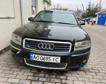 Черный Ауди А8, объемом двигателя 3.7 л и пробегом 315 тыс. км за 3150 $, фото 1 на Automoto.ua