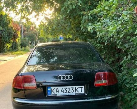 Черный Ауди А8, объемом двигателя 4.2 л и пробегом 318 тыс. км за 6500 $, фото 5 на Automoto.ua