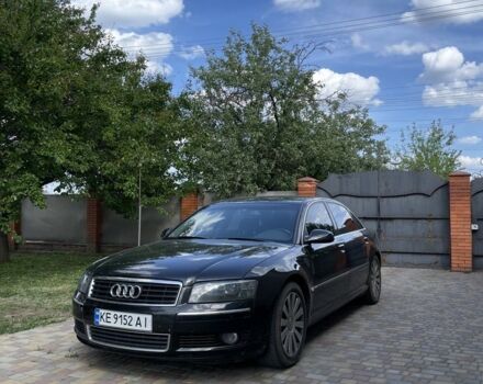 Черный Ауди А8, объемом двигателя 4.2 л и пробегом 204 тыс. км за 7200 $, фото 2 на Automoto.ua