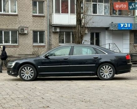 Черный Ауди А8, объемом двигателя 4.2 л и пробегом 212 тыс. км за 6500 $, фото 14 на Automoto.ua