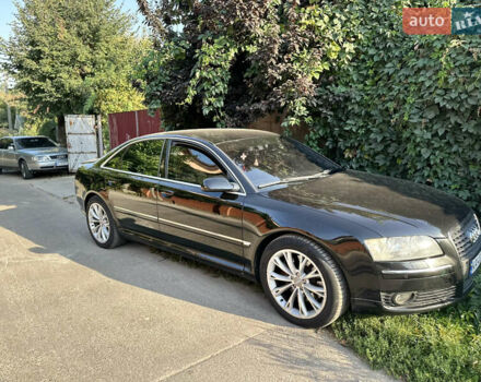 Черный Ауди А8, объемом двигателя 4.17 л и пробегом 322 тыс. км за 6000 $, фото 3 на Automoto.ua