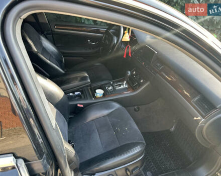 Черный Ауди А8, объемом двигателя 4.17 л и пробегом 322 тыс. км за 6000 $, фото 4 на Automoto.ua