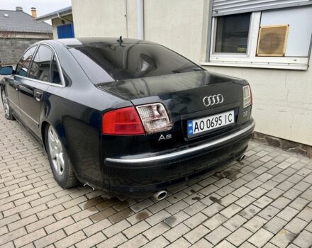 Черный Ауди А8, объемом двигателя 3.7 л и пробегом 315 тыс. км за 3150 $, фото 4 на Automoto.ua