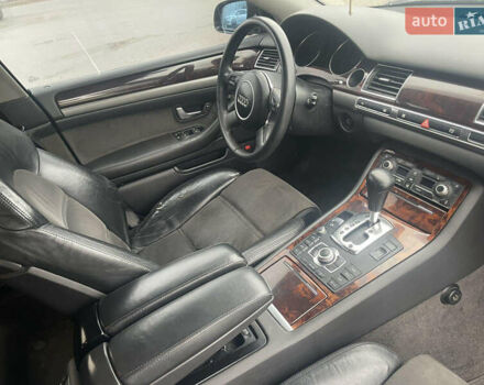 Черный Ауди А8, объемом двигателя 3.7 л и пробегом 300 тыс. км за 4499 $, фото 23 на Automoto.ua